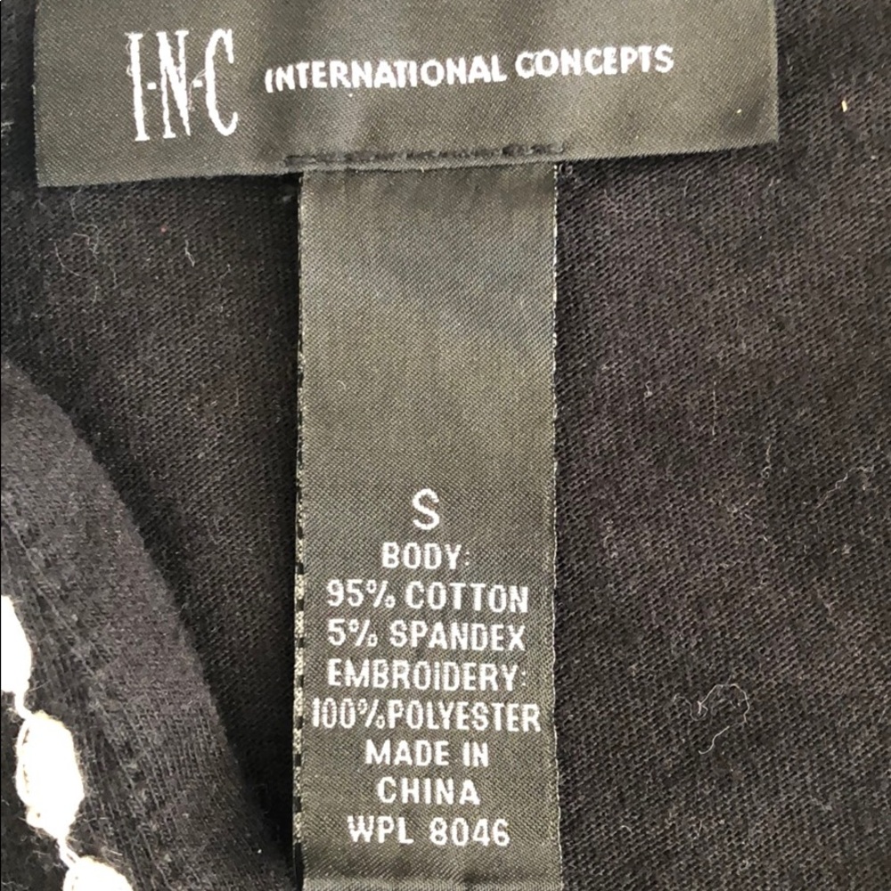 Embroidered black tunic - Picture 6 of 7